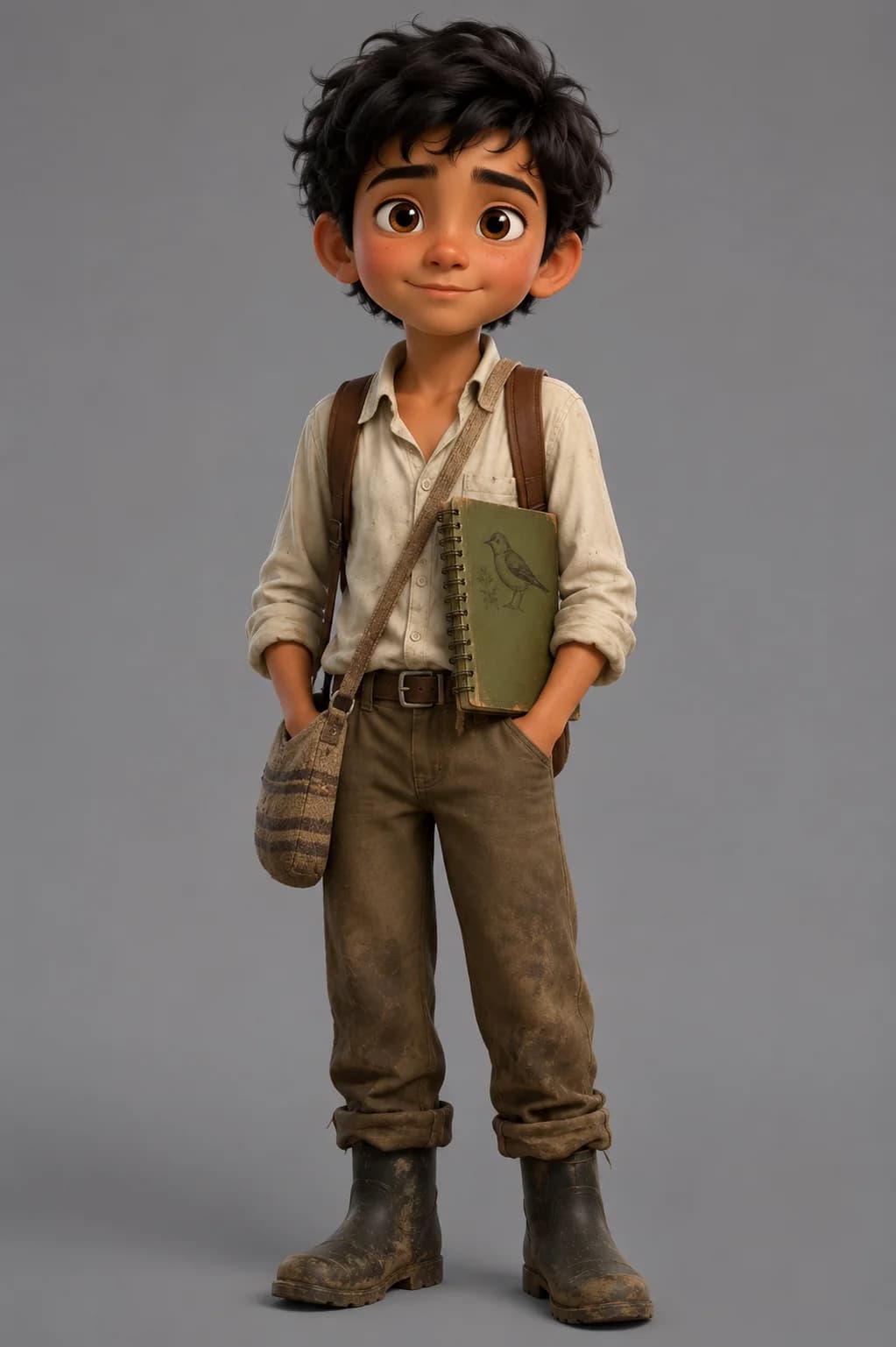 Mateo cinematic hero illustration from Aves De Venecia