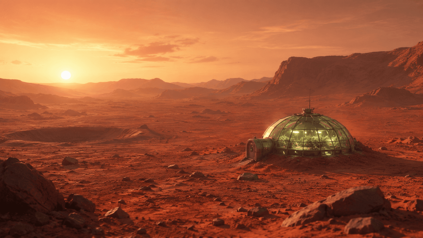 Mars: The Last Garden challenge world