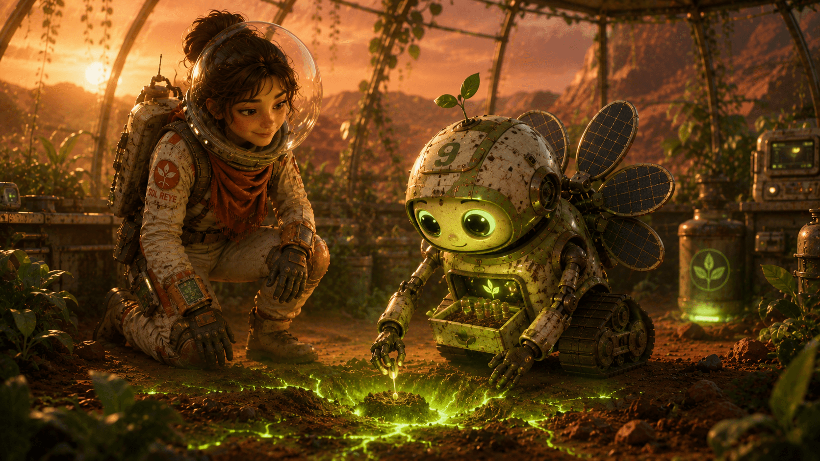 Mars: The Last Garden — challenge world